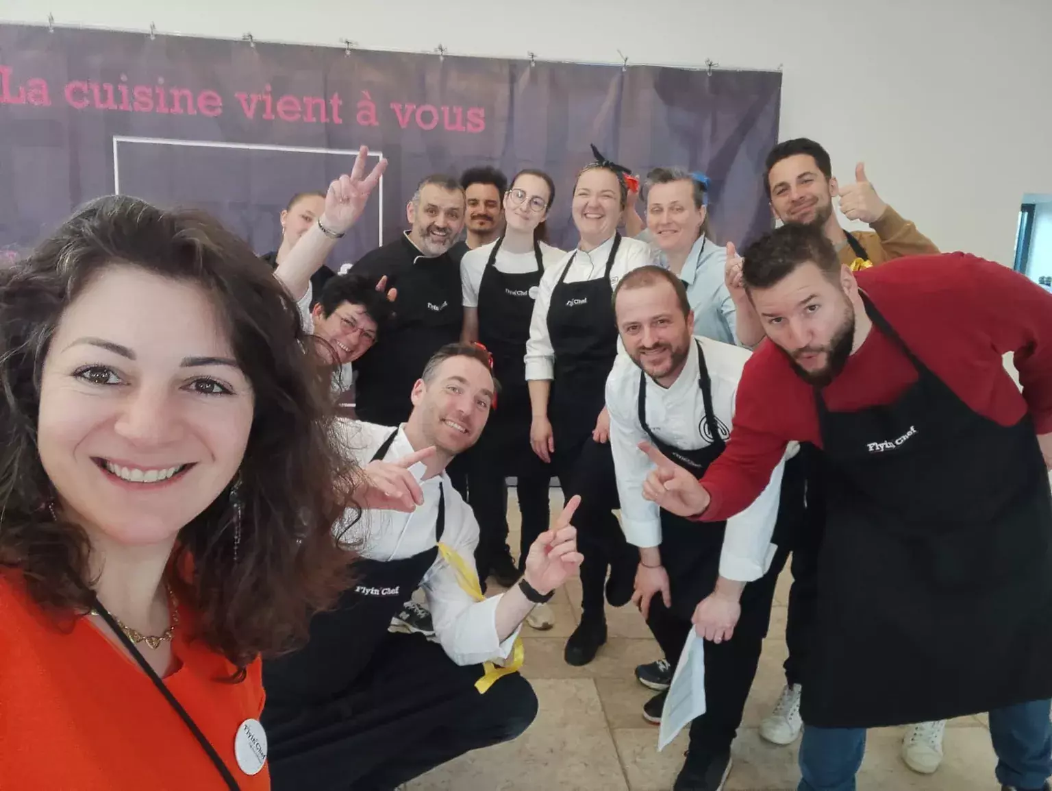 Le réseau de chefs partenaires de Flyin'Chef