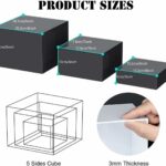 Schéma des dimensions des cubes réhausseurs de présentation buffet