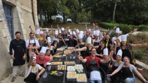 Team building pâtisserie pour H.A.C Pharma au Château de Villers-Bocage